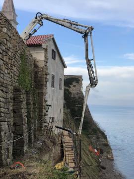 zalivanje vezne grede